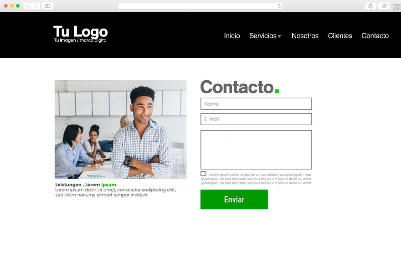 Contacto - Página Web Guayaquil. Empresa de publicidad Guayaquil